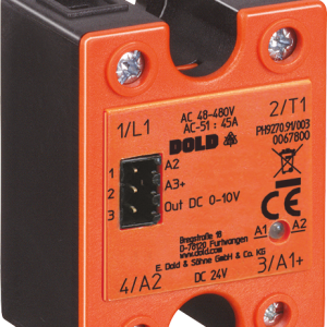 Solid-state relä / kontaktor med mätning av belastningsström PH 9270/003